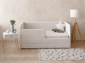 Диван-кровать Happy (айвори) в Куйбышеве - kujbyshev.mebel-nsk.ru | фото