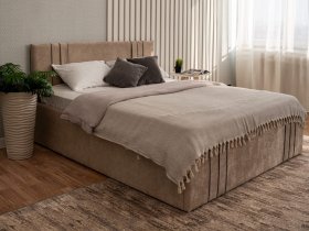 Кровать двуспальная 1,4м с подъем. мех. Леванте в Куйбышеве - kujbyshev.mebel-nsk.ru | фото
