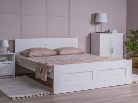 Кровать двуспальная 1,6м Сириус в Куйбышеве - kujbyshev.mebel-nsk.ru | фото