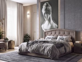 Кровать двуспальная 1,8м Верона-2 в Куйбышеве - kujbyshev.mebel-nsk.ru | фото