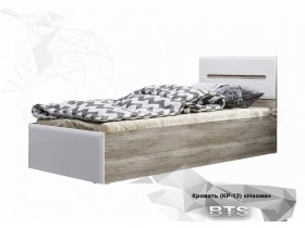 Кровать односпальная Наоми КР-12 в Куйбышеве - kujbyshev.mebel-nsk.ru | фото