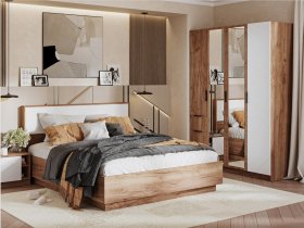Модульная спальня Орегон в Куйбышеве - kujbyshev.mebel-nsk.ru | фото