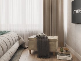 Пуф Чарли-2 (капучино) в Куйбышеве - kujbyshev.mebel-nsk.ru | фото