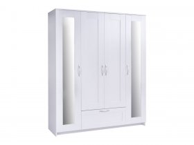Шкаф комби 4 двери и 1 ящик Сириус в Куйбышеве - kujbyshev.mebel-nsk.ru | фото