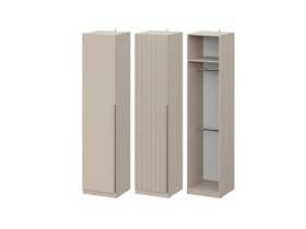 Шкаф ШК-50 Эккервуд (меланж) в Куйбышеве - kujbyshev.mebel-nsk.ru | фото