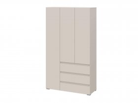 Шкаф трехстворчатый с ящиками Люмо ШК-06 в Куйбышеве - kujbyshev.mebel-nsk.ru | фото