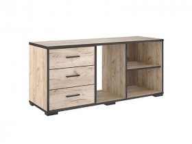 Тумба 1200 Тм075.0 Гермес лофт (дуб крафт серый) в Куйбышеве - kujbyshev.mebel-nsk.ru | фото