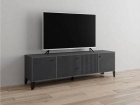 Тумба под ТВ Парус-10 (графит/гранит лофт) в Куйбышеве - kujbyshev.mebel-nsk.ru | фото